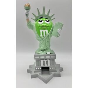 M's Statue of Liberty Candy Dispenser Green Mars Inc Works